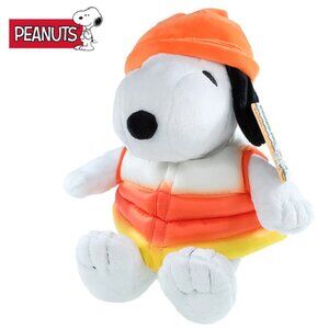 Snoopy Candy Corn Puffy Jacket Plush - 2024 CVS PEANUTS Snoopy Candy Corn Puffy